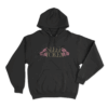 EIA Tour Puff Logo Flower Unisex Hoodie Black