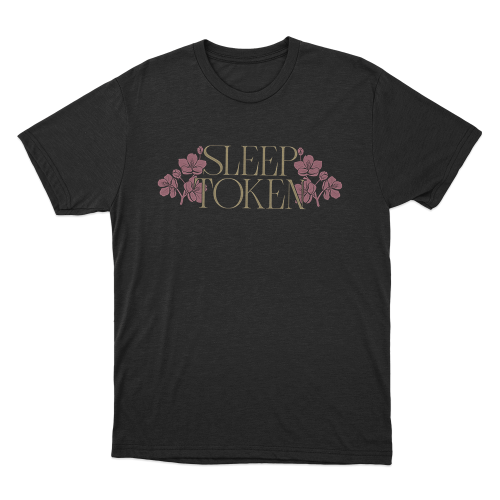 EIA Tour Puff Logo Flower Unisex T Shirt Black EIA Tour Puff Logo Flower Unisex T Shirt Black