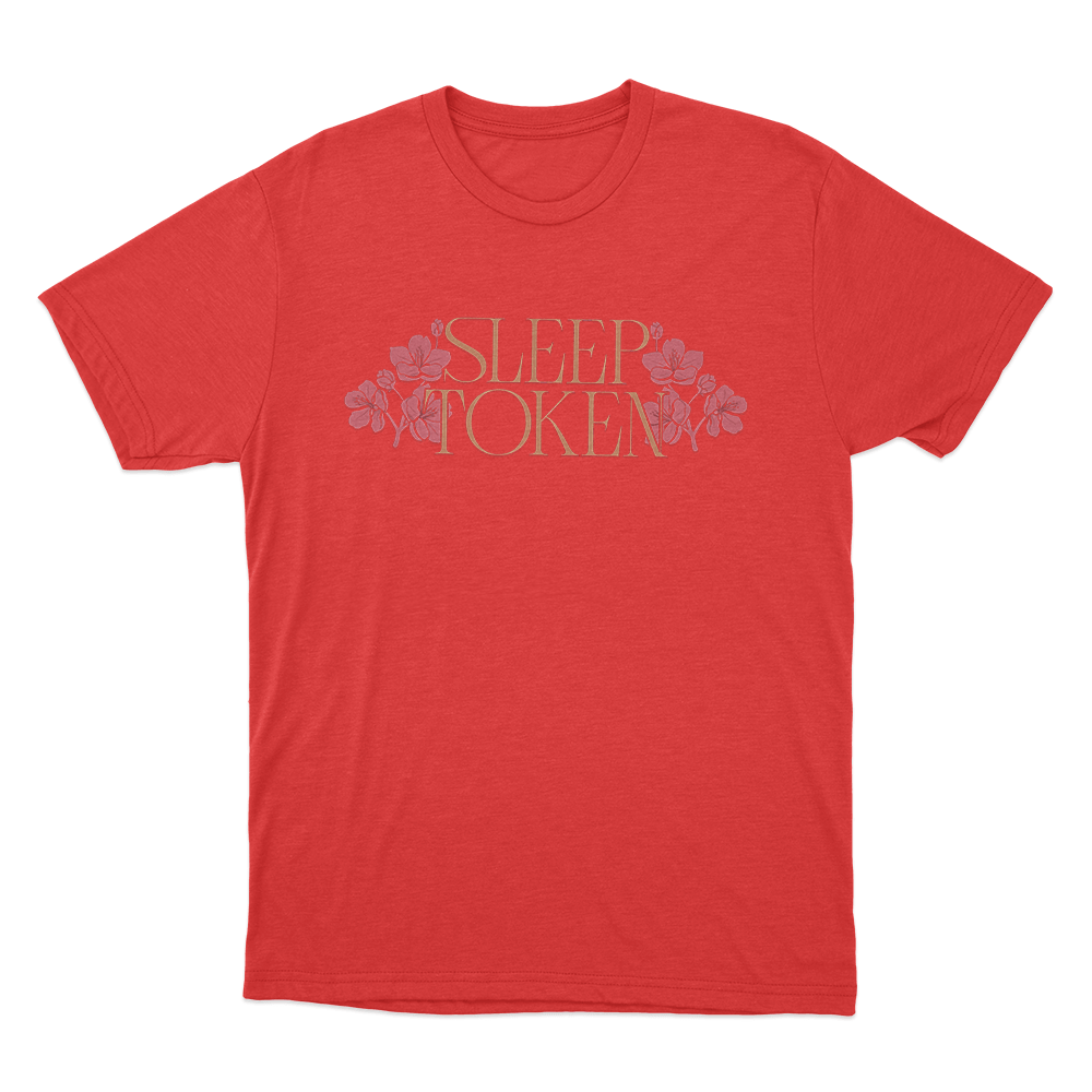 EIA Tour Puff Logo Flower Unisex T Shirt Red EIA Tour Puff Logo Flower Unisex T Shirt Red