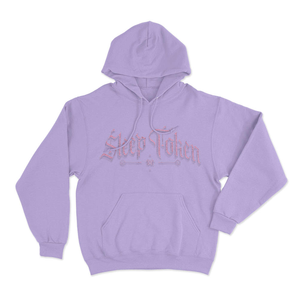 Sleep Token Shackled Logo Unisex Hoodie Purple Sleep Token Shackled Logo Unisex Hoodie Purple